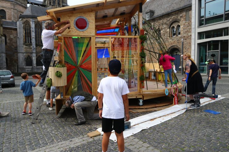 Archimedische Werkstatt 2024 - Sonnenspiel Foto // Thomas Langens