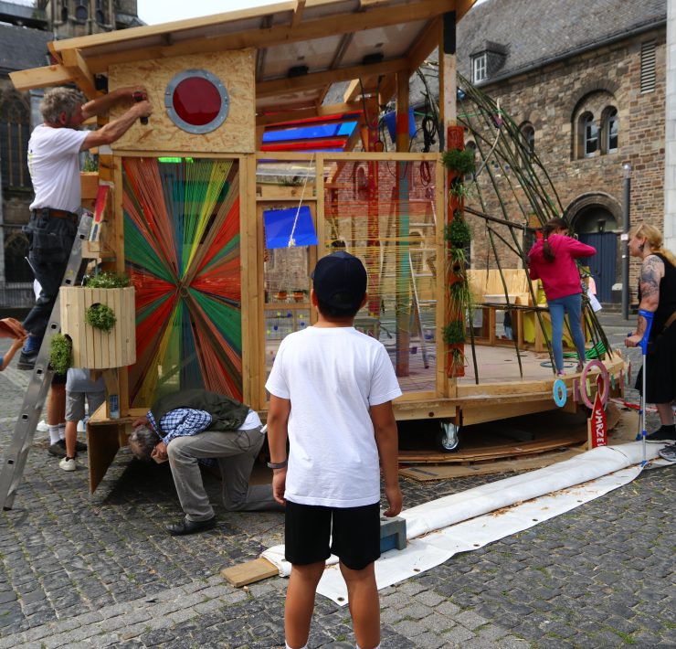 Archimedische Werkstatt 2024 - Sonnenspiel Foto // Thomas Langens